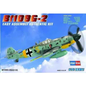   HobbyBoss 80223 Messerschmitt Bf-109 G-2 repülőgép makett (1/72)