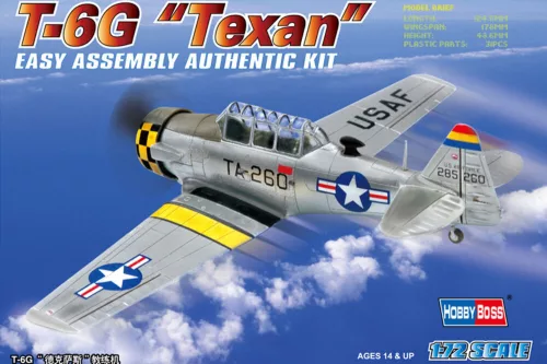 HobbyBoss 80233 North American T-6G 'Texan' repülőgép makett (1/72)