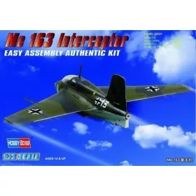   HobbyBoss 80238 Messerschmitt Me-163 Fighter repülőgép makett (1/72)