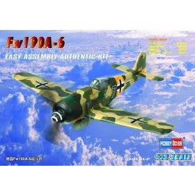   HobbyBoss 80245 Focke-Wulf Fw190A-6 Fighter repülőgép makett (1/72)