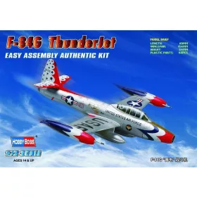   HobbyBoss 80247 Republic F-84G 'ThunderJet' repülőgép makett (1/72)
