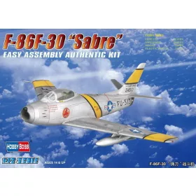   HobbyBoss 80258 North American F-86F-30 'Sabre' Fighter repülőgép makett (1/72)