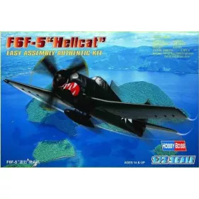   HobbyBoss 80260 Grumman F6F-5 ''Hellcat'' repülőgép makett (1/72)