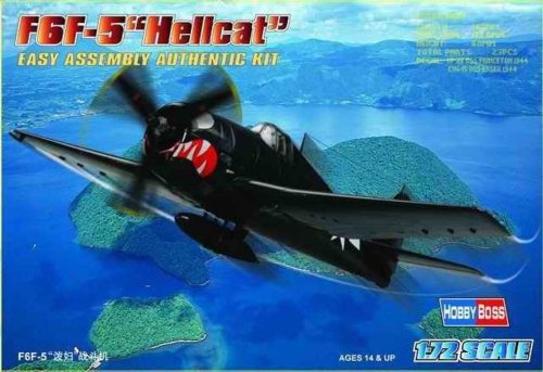 HobbyBoss 80260 F6F-5 ''Hellcat'' repülőgép makett (1/72)