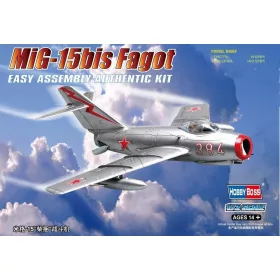 HobbyBoss 80263 MiG-15bis Fagot repülőgép makett (1/72)