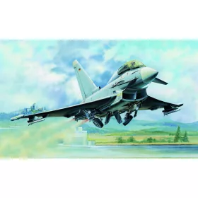   HobbyBoss 80265 EF-2000B Eurofighter Typhoon repülőgép makett (1/72)