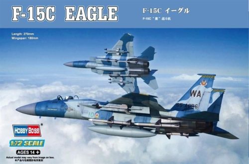 HobbyBoss 80270 F-15C Eagle repülőgép makett (1/72)