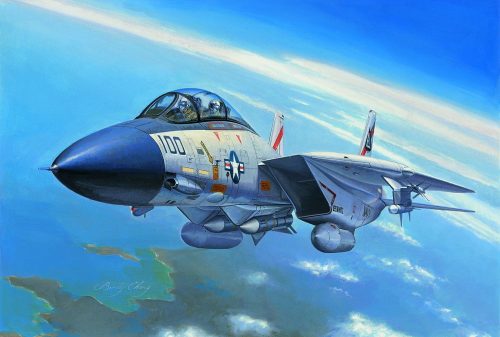 HobbyBoss 80276 F-14A Tomcat repülőgép makett (1/72)