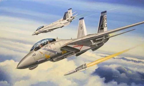 HobbyBoss 80277 Grumman F-14B Tomcat repülőgép makett (1/72)