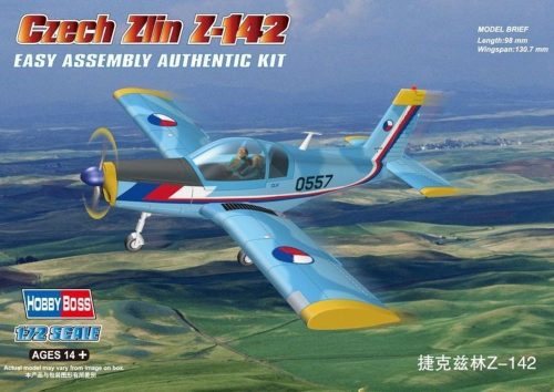 HobbyBoss 80282 Czech Zlin Z-142 repülőgép makett (1/72)