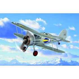   HobbyBoss 80289 RAF Gloster Gladiator repülőgép makett (1/72)