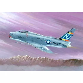   HobbyBoss 80313 North American FJ-4B Fury repülőgép makett (1/48)
