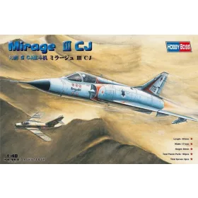   HobbyBoss 80316 Mirage IIICJ Fighter repülőgép makett (1/48)
