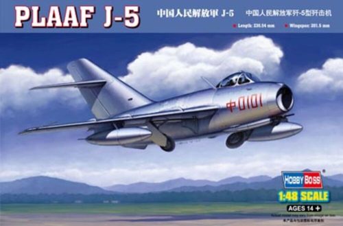 HobbyBoss 80335 PLAAF J-5 Chinesische Volksarmee repülőgép makett (1/48)