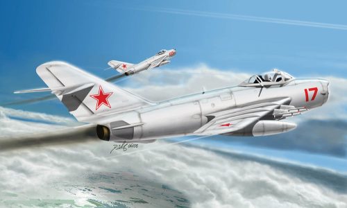 HobbyBoss 80337 MiG-17 PFU Fresco E repülőgép makett (1/48)