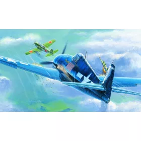  HobbyBoss 80339 Grumman F6F-5 Hell cat repülőgép makett (1/48)