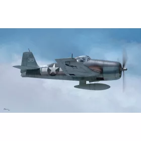   HobbyBoss 80340 Grumman F6F-3N Hellcat repülőgép makett (1/48)