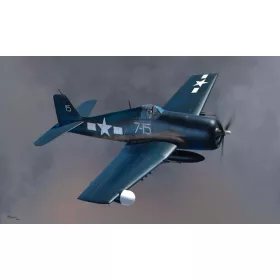   HobbyBoss 80341 Grumman F6F-5N Hellcat repülőgép makett (1/48)