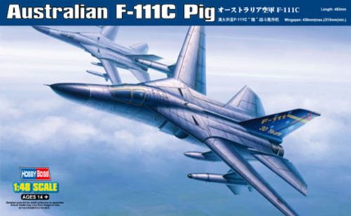 HobbyBoss 80349 Australian F-111C Pig repülőgép makett (1/48)