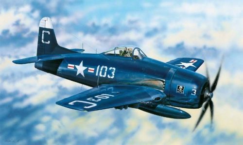 HobbyBoss 80358 F8F-2 Bearcat repülőgép makett (1/48)