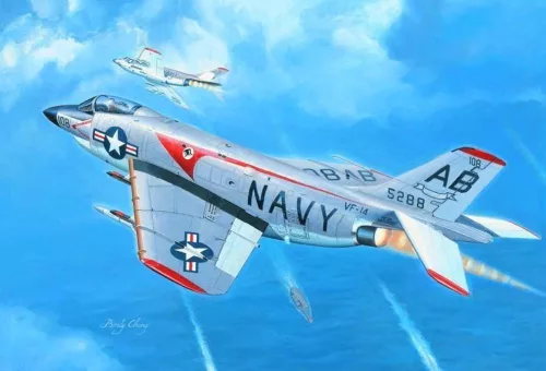 HobbyBoss 80365 McDonnell F3H-2M Demon repülőgép makett (1/48)