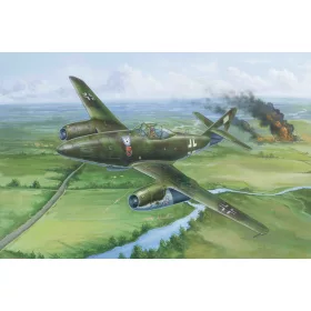   HobbyBoss 80370 Messserschmitt Me-262 A-1a/U1 repülőgép makett (1/48)
