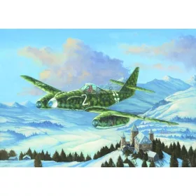   HobbyBoss 80371 Messerschmitt Me-262 A-1a/U3 repülőgép makett (1/48)