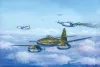HobbyBoss 80372 Messerschmitt Me-262 A-1a/U4 repülőgép makett (1/48)