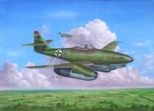 HobbyBoss 80376 Me 262 A-2a repülőgép makett (1/48)