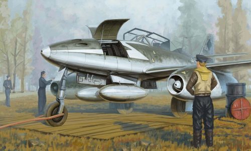 HobbyBoss 80378 ME 262 B-1a repülőgép makett (1/48)