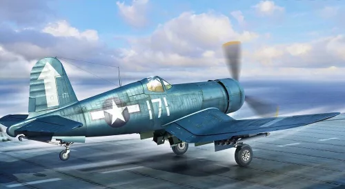 HobbyBoss 80384 Vought F4U-1D Corsair repülőgép makett (1/48)
