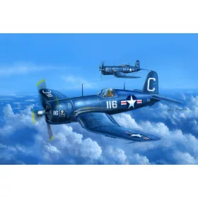   HobbyBoss 80386 Vought F4U-4 Corsair early version repülőgép makett (1/48)