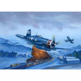   HobbyBoss 80387 Vought F4U-4 Corsair Late version repülőgép makett (1/48)