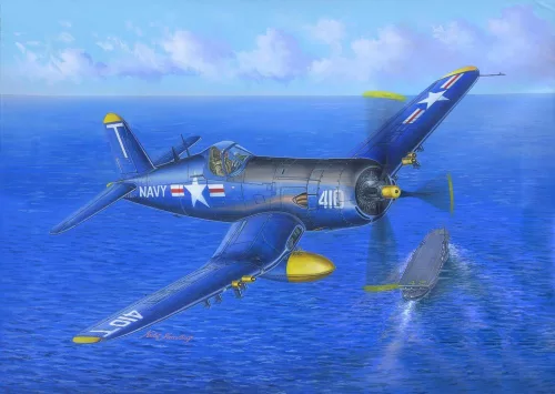 HobbyBoss 80389 Vought F4U-5 Corsair repülőgép makett (1/48)