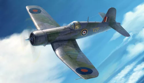 HobbyBoss 80396 British Vought Corsair MK.3 repülőgép makett (1/48)