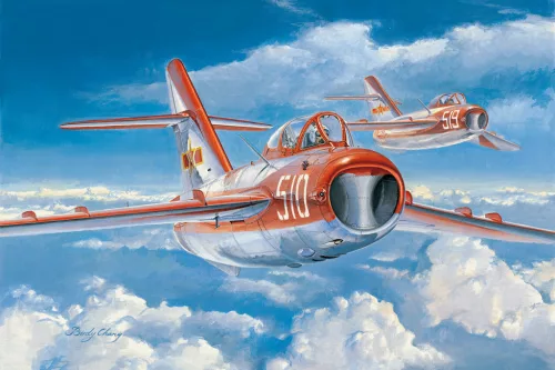 HobbyBoss 80399 Plaaf JJ-5 repülőgép makett (1/48)