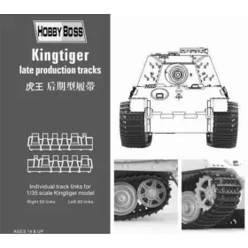   HobbyBoss 81002 German Kingtiger late production tracks Feljavító készlet (1/35)