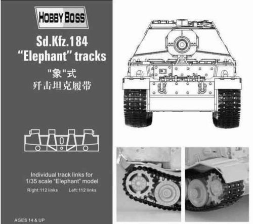 HobbyBoss 81006 Sd.Kfz 184 ''Elephant'' tracks Feljavító készlet (1/35)