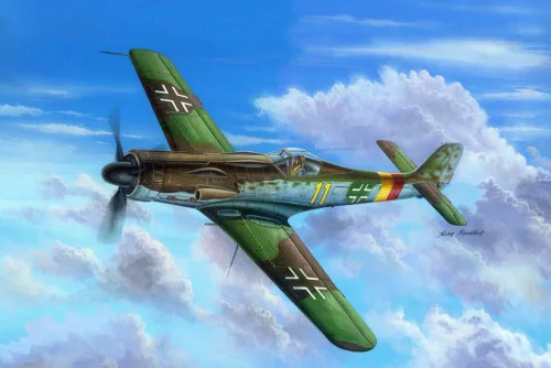 HobbyBoss 81704 Focke-Wulf Ta-152 C-11 repülőgép makett (1/48)
