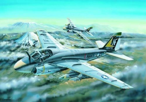 HobbyBoss 81708 A-6A Intruder repülőgép makett (1/48)