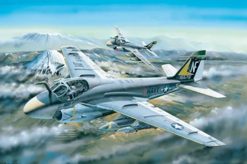 HobbyBoss 81708 Grumman A-6A Intruder repülőgép makett (1/48)