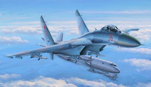 HobbyBoss 81712 Su-27 Flanker Early repülőgép makett (1/48)