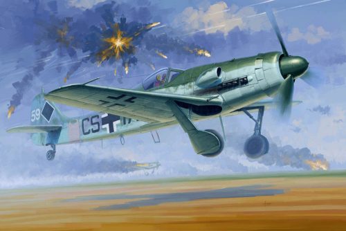 HobbyBoss 81719 Focke-Wulf FW 190D-12 repülőgép makett (1/48)