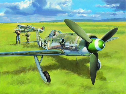 HobbyBoss 81721 Focke-Wulf FW190D-13 repülőgép makett (1/48)