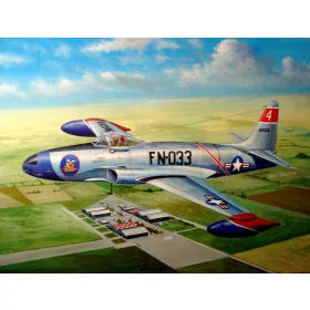   HobbyBoss 81723 Lockheed F-80A Shooting Star Fighter repülőgép makett (1/48)