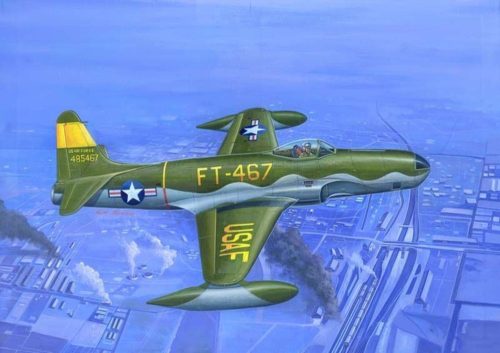 HobbyBoss 81724 RF-80A Shooting Star fighter repülőgép makett (1/48)