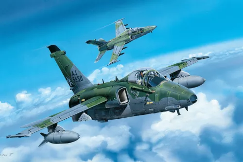 HobbyBoss 81742 AMX A-1A Ground Attack Aircraft repülőgép makett (1/48)