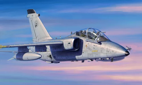 HobbyBoss 81743 AMX A-11B Trainer repülőgép makett (1/48)