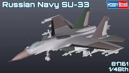 HobbyBoss 81761 Russian Navy Su-33 1/48 repülőgép makett