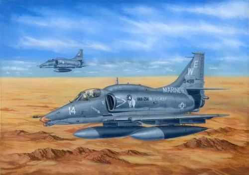 HobbyBoss 81766 Douglas A-4M Sky Hawk repülőgép makett (1/48)